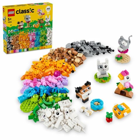 Klocki LEGO CLASSIC Kreatywne Zwierzątka 450 Elementów 11034 LEGO