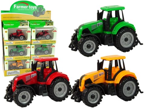 Pojazd Rolniczy Traktor Farma Duże Koła 3 Kolory LEAN TOYS