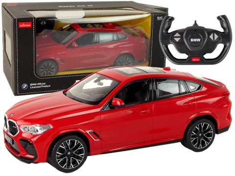 Auto R/C Bmw X6 M 1:14 Rastar Czerwone Rastar