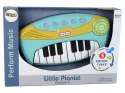 Pianino Interaktywne Niebieskie Little Pianist LEAN Toys