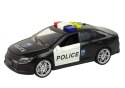 Auto Policja 1:14 Światła Dźwięki Czarne LEAN Toys