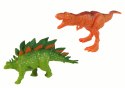 Dinozaury Figurki Zestaw Samochód Rakieta Zielony LEAN Toys