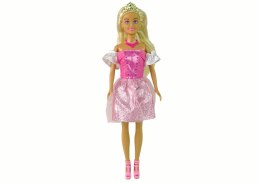 Lalka Anlily Princess Księżniczka Różowa Królowa LEAN Toys