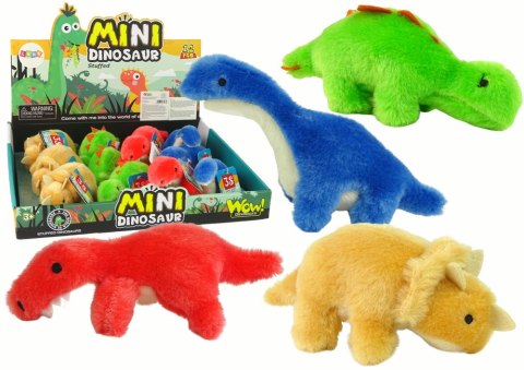 Mini Pluszak Zwierzątko Dinozaur 4 Gatunki LEAN TOYS