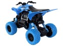 Pojazd Terenowy Pchacz Quad XC Gumowe Koła Niebieski LEAN Toys