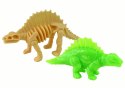 Duże Jajo Dinozaura 2 Figurki Jajko Dinozaury 9 cm LEAN TOYS