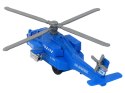 Helikopter Śmigłowiec Aluminiowy Ratunkowy Z Napędem Mix Dźwięk Światła LEAN Toys