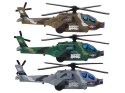 Helikopter Wojskowy Śmigłowiec Militarny Aluminiowy Mix Dźwięk Światła LEAN Toys