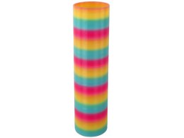 Magiczna Kultowa Sprężyna Kolorowa 30 Cm Zabawka LEAN Toys