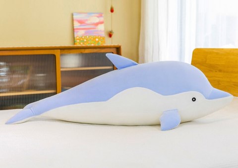 Maskotka Pluszowy Delfin Niebeiski 50 cm LEAN Toys