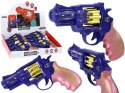 Pistolet Niebiesko - Różowy Revolver Broń Dźwięki Światła LEAN TOYS