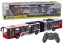 Autobus Miejski Zdalnie Sterowany RC Czerwono-Biały LEAN Toys