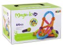 Duży Zestaw Klocków Magnetycznych W Kuferku 64 Elementy LEAN Toys