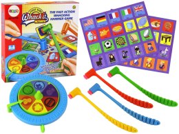 Gra Zręcznościowa Konkurencyjna Karciana Spinner Uderz Młotkiem LEAN Toys