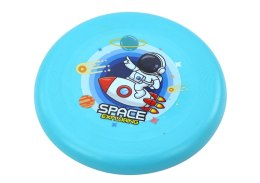 Latający Dysk Frisbee Kosmonauta Niebieski 20cm LEAN TOYS