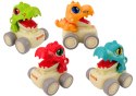 Autko Dinozaur Jeżdżący Z Napędem Auto Dla Najmłodszych MIX LEAN TOYS