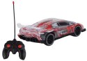 Auto Sportowe Zdalnie Sterowane RC Skala 1:16 Światła Czerwone LEAN Toys