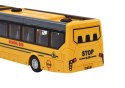 Autobus Szkolny Bus Zdalnie Sterowany Przegubowy RC 1:32 Żółty LEAN Toys