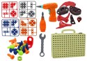 Klocki Puzzle Konstrukcyjne 3D DIY Dinozaury Rozkręcanie Wiertarka LEAN Toys