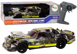 Autko Zdalnie Sterowane RC 1:16 Gumowe Koła Drift Czarny LEAN Toys