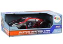 Autko Zdalnie Sterowane RC 1:18 Gumowe Koła Drift Czerwony LEAN Toys