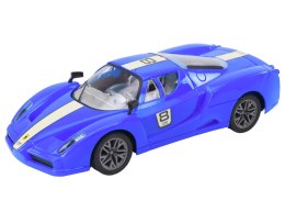 Auto Sportowe Zdalnie Sterowane Na Pilota 1:16 R/C Niebieskie LEAN Toys