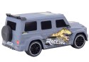 Auto Zdalnie Sterowane RC z Dinozaurem w Skali 1:10 Szare LEAN Toys