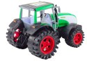 Duży Traktor Farmerski Rolniczy Napęd Zielony LEAN Toys