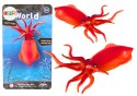 Figurka Gumowa Kałamarnica Pomarańczowa Sea World LEAN TOYS