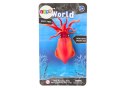 Figurka Gumowa Kałamarnica Pomarańczowa Sea World LEAN TOYS