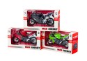 Motocykl Motor Sportowy 1:12 Figurka Model Kolekcjonerski Ścigacz Mix LEAN Toys