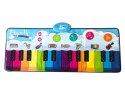 Mata Taneczna Edukacyjna Tęczowe Pianinko Instrumenty 10 Melodii LEAN Toys