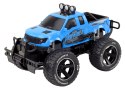 Auto terenowe RC 1:14 27MHz Niebieskie Na Pilota Gumowe Koła LEAN Toys