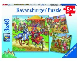 Puzzle 3x49 Rycerze Ravensburger