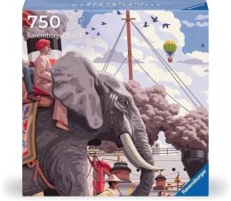 Puzzle 750 Art&Soul Dookoła świata w 80 dni Ravensburger