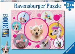 Puzzle XXL 300 Pieski jednorożce Ravensburger