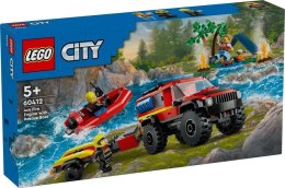 LEGO(R) CITY 60412 Terenowy wóz strażacki z łodzią LEGO(R)