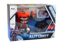 Auto Robot Transformer 2w1 Pilot R/C Zdalnie sterowane Pomarańczowy LEAN Toys