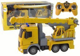 Dźwig Pojazd Budowlany 2.4G R/C Żółta 1:12 LEAN Toys