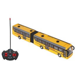 Szkolny autobus przegubowy zdalnie sterowany akumulator ładowarka 9933-6 LUXMA