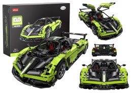 Klocki Konstrukcyjne Auto RC Rastar 1:8 Pagani Huyara BC Zielone 2896 Elementów Rastar