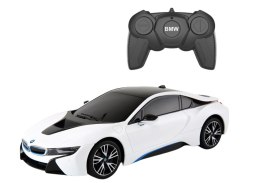 Auto RC 1:18 Rastar BMW I8 Białe Rastar