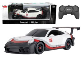 Auto RC 1:18 Rastar Porshe 911 GT3 Biało-Szare Rastar