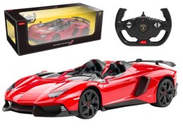 Auto RC Rastar 1:12 Lamborghini Aventador Czerwone Cabrio Rastar