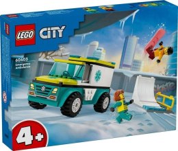 LEGO(R) CITY 60403 Karetka i snowboardzista LEGO(R)