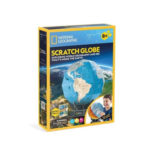 Puzzle 3D National Geographic Globus Cubic Fun