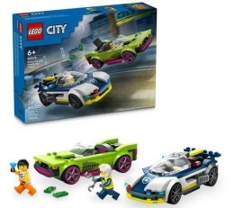 LEGO(R) CITY 60415 (6szt) Pościg radiowozu za muscle LEGO(R)