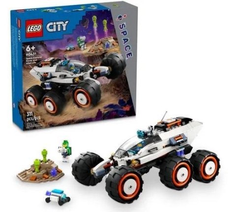 LEGO(R) CITY 60431 (3szt) Kosmiczny łazik i badanie LEGO(R)