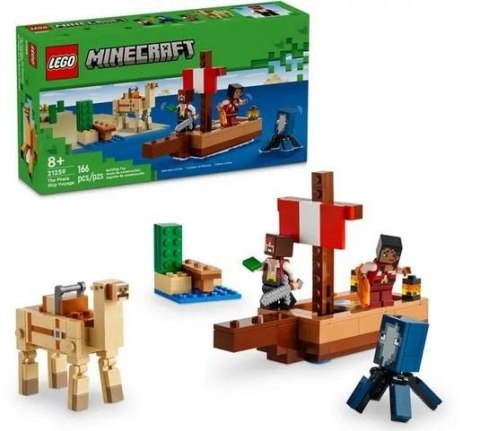 LEGO(R) MINECRAFT 21259 (4szt) Rejs statkiem pirack LEGO(R)