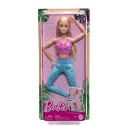 Barbie. Lalka Made to Move Blond włosy Mattel